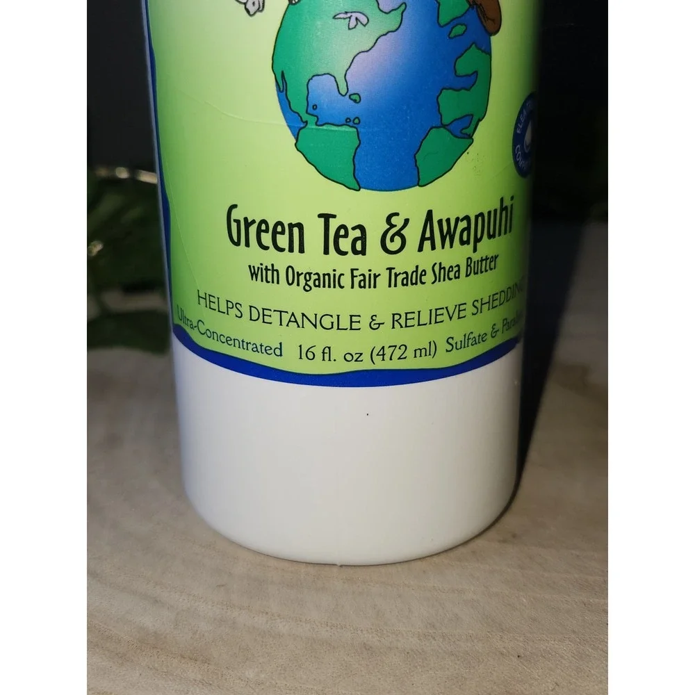 earthbath Green Tea & Awapuhi Shed Control Dog Conditioner, 16 Oz (1 Pack)